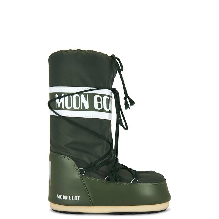 お月さまブーツ Moon Boot 【 Icon Nylon Boot Men Forest Green 】 アイコン ナイロン ブーツ メンズ フォレスト green 緑・緑であること