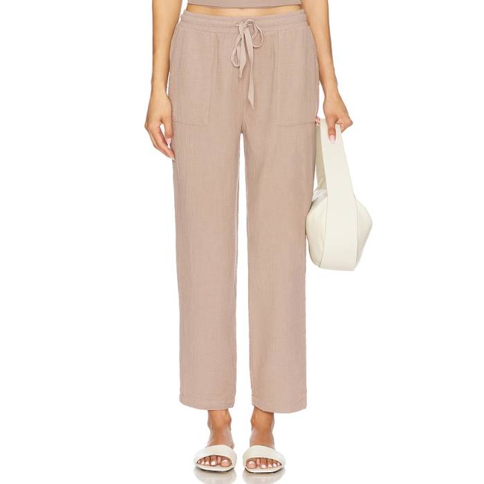 Bobi 【 Beach Pant Women Mushroom 】 ズボン下 レディース パンツ-レディースファッション-ボトムス
