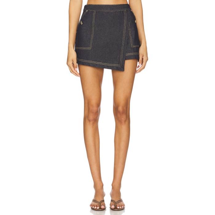 スティーブマデン Steve Madden 【 Milena Skort Women Dark Indigo 】 レディース 藍色・インディゴ|スニケス