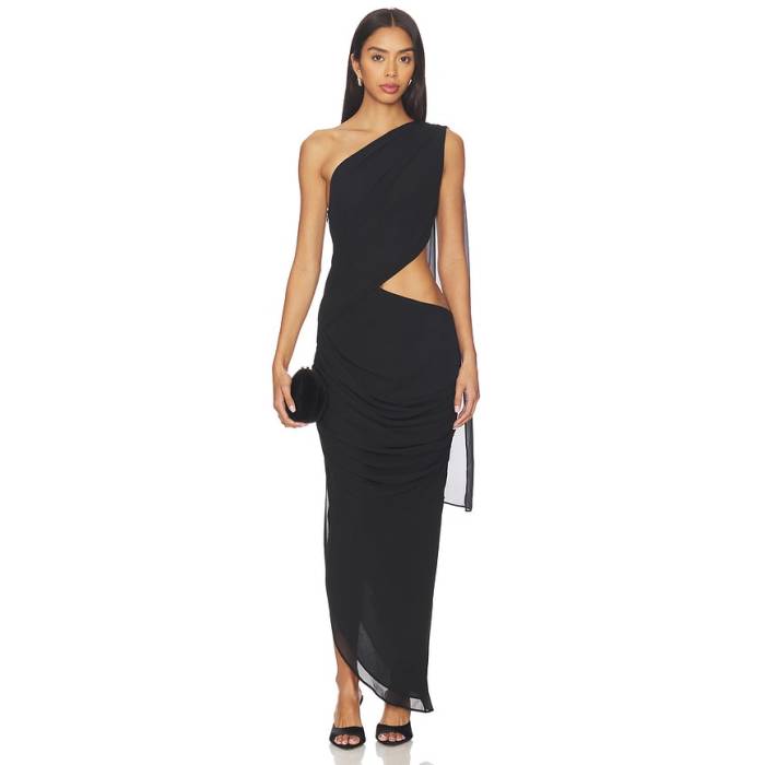 Lovers And Friends 【 Marleen Maxi Dress Women Black 】 ドレス レディース 黒色 ブラック|スニケス