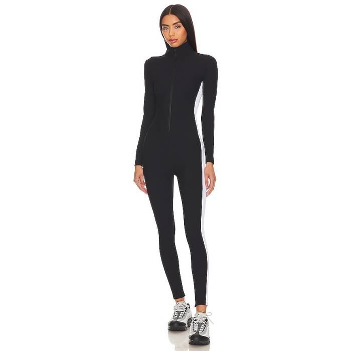 Year Of Ours 【 Thermal Ski Onesie Women Black \u0026Amp; White 】 レディース 黒いこと 黒いこと 白いこと 白いこと