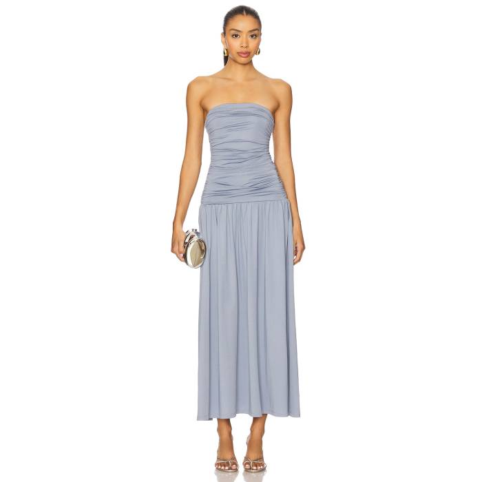 Nia 【 Santal Dress Women State Blue 】 ドレス レディース State スケートボード 青色 ブルー