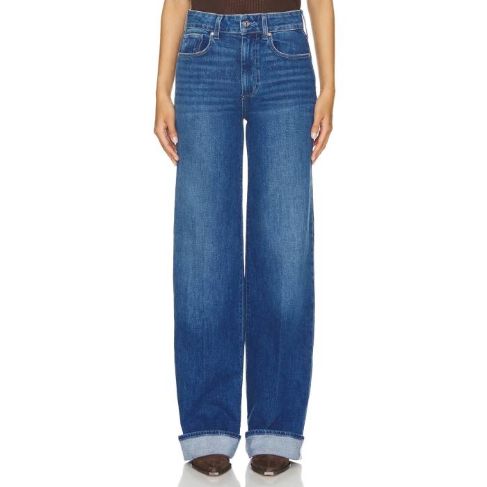 ペイジ Paige 【 Sasha Wide Cuff Jeans Women Nadira 】 ジーンズ レディース