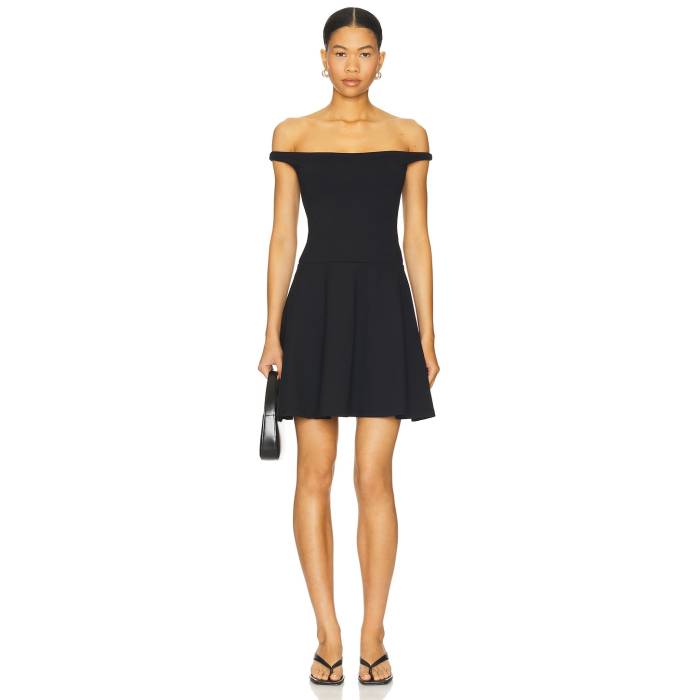 スサナモナコ Susana Monaco 【 Off Shoulder Dress Women Black 】 ドレス レディースファッション ドレス レディース 黒色 ブラック 30,745円
