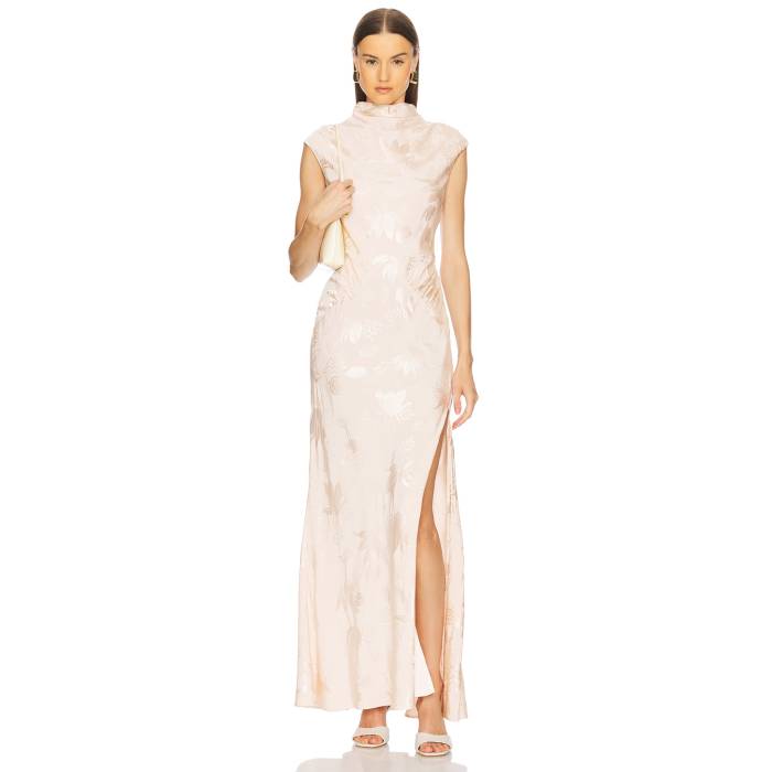 L\u0027academie 【 By Marianna Avalon Maxi Dress Women Blush Pink 】 お召しもの レディース pink サクラ色