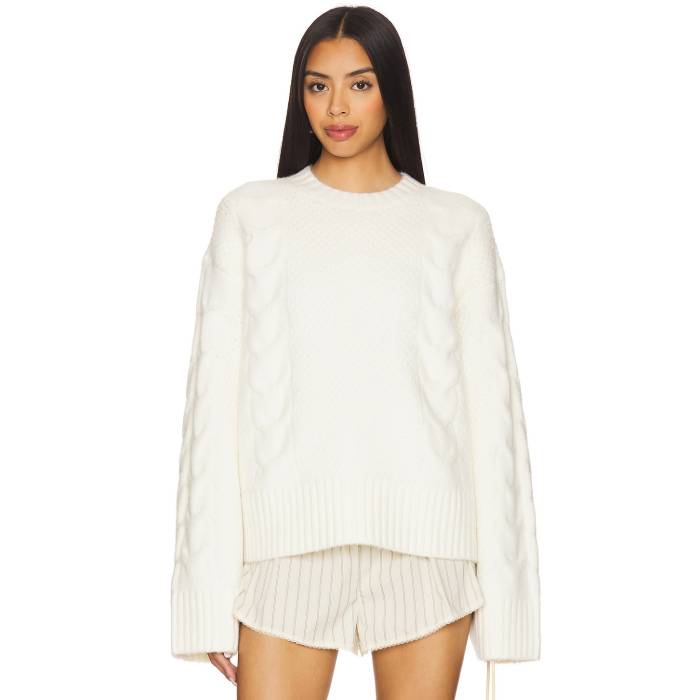 Lovers And Friends 【 Everlee Sweater Women Ivory 】 トレーナー レディース アイボリー｜スニケス