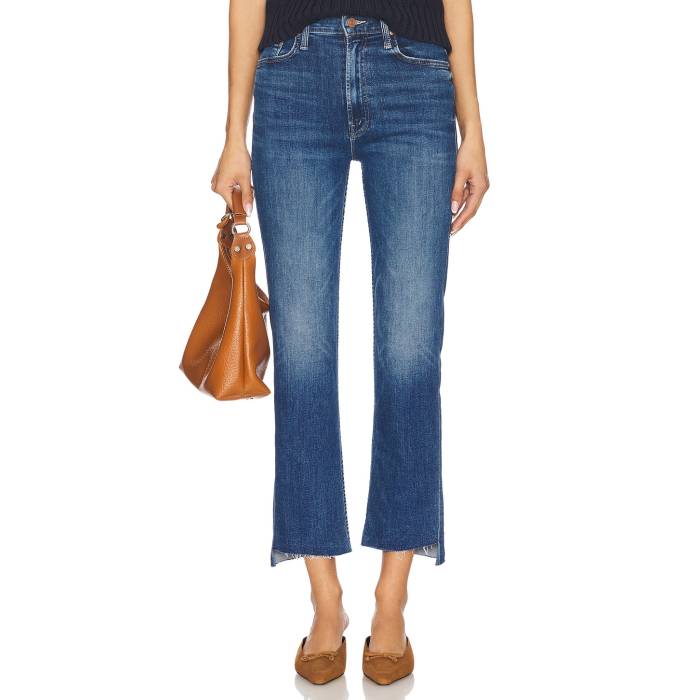 Mother 【 High Waisted Rider Ankle Step Fray Jeans Women Over The Top 】 ハイ ジーンズ レディースファッション ボトムス パンツ レディース