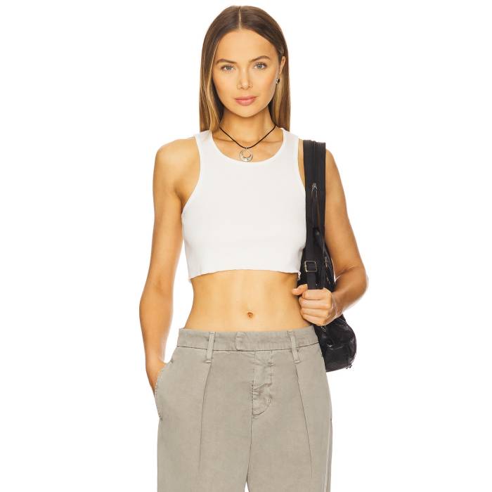 Slvrlake 【 Ultra Crop Tank Women Natural White 】 ultra ウルトラ Crop クロップ タンクトップ レディースファッション トップス その他 レディース ナチュラル 白色 ホワイト 25,308円