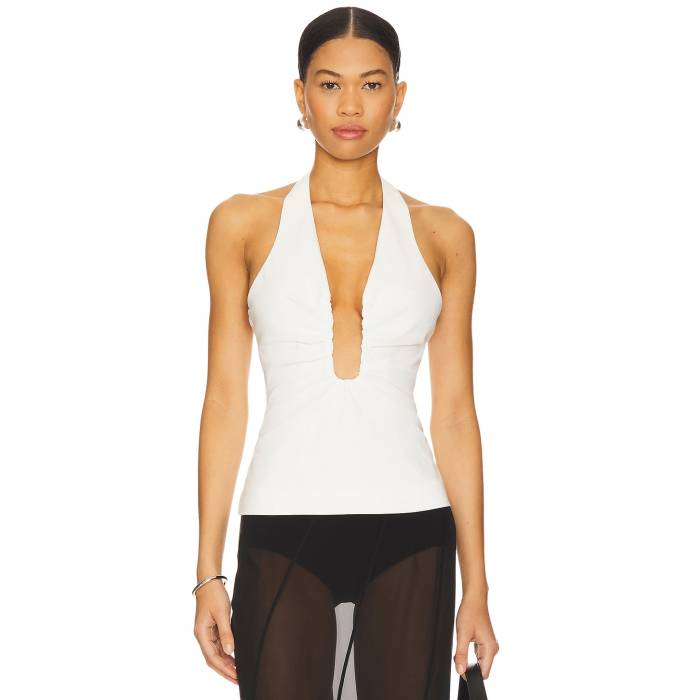 Misha 【 Alusia Top Women Ivory 】 レディース 象牙色