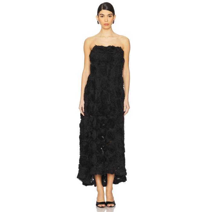 Elliatt 【 Selena Maxi Dress Women Black 】 お召しもの レディース 黒いこと 黒いこと レディースファッション-ドレス