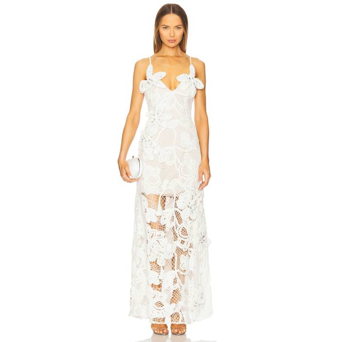 Elliatt 【 Kyra Gown Women Ivory 】 レディースファッション ドレス レディース アイボリー