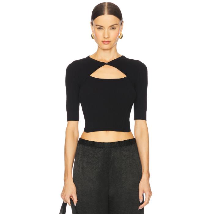 エーエルシー A.l.c. 【 Loma Top Women Black 】 レディース 黒いこと 黒いこと