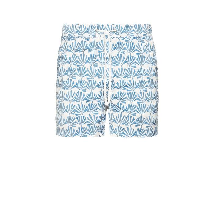 オニア Onia 【 Charles 5\" Swim Trunks Men Dark Blue Multi 】 メンズ 青み 青色"