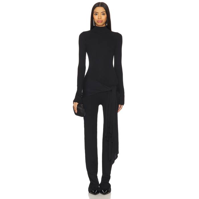 Ser.o.ya 【 Celestia Jumpsuit Women Black 】 ジャンプスーツ レディースファッション その他 レディース 黒色 ブラック 31,265円