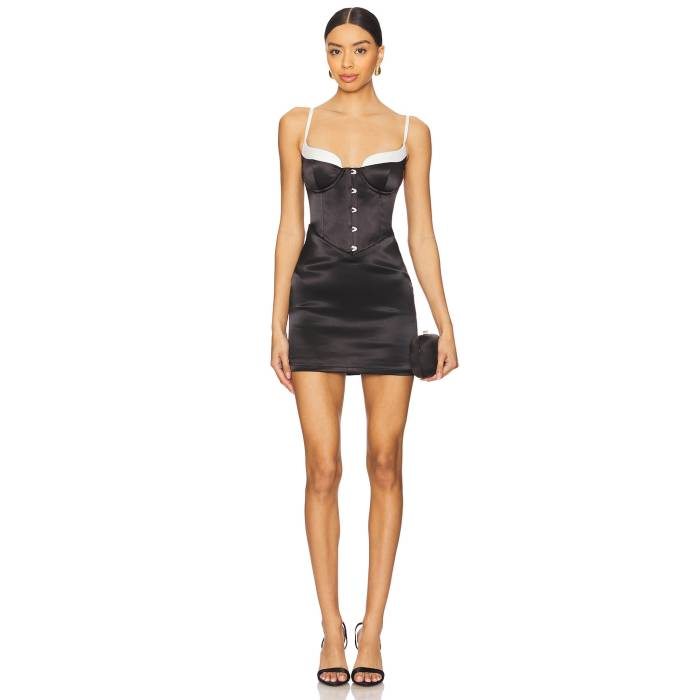 Superdown 【 Livia Mini Dress Women Black 】 ドレス レディースファッション ドレス レディース 黒色 ブラック