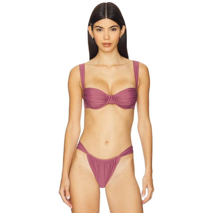Belle 【 Oracle Bikini Top Women Plum 】 レディースファッション 水着 レディース