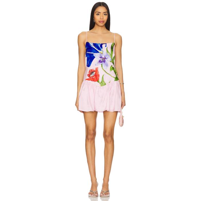 Roame. 【 Livia Mini Dress Women Elysium Blush 】 お召しもの レディース レディースファッション-ドレス