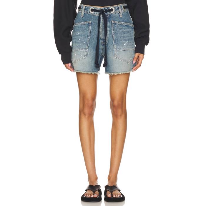 フリーピープル Free People 【 X We The Free Moxie Short Women Timeless Blue 】 無償性 レディース 青味 青み