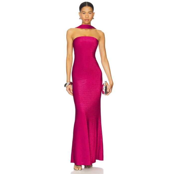 Delfi 【 Mica Maxi Dress Women Pink 】 お召しもの レディース pink サクラ色