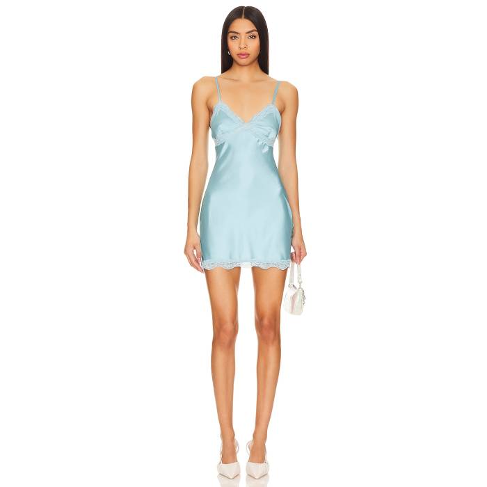 More To Come 【 Hallie Mini Dress Women Blue 】 ドレス レディースファッション ドレス レディース 青色 ブルー