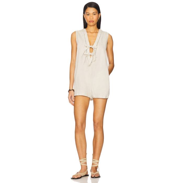 Heartloom 【 Zoey Romper Women Ecru 】 ロンパース レディース