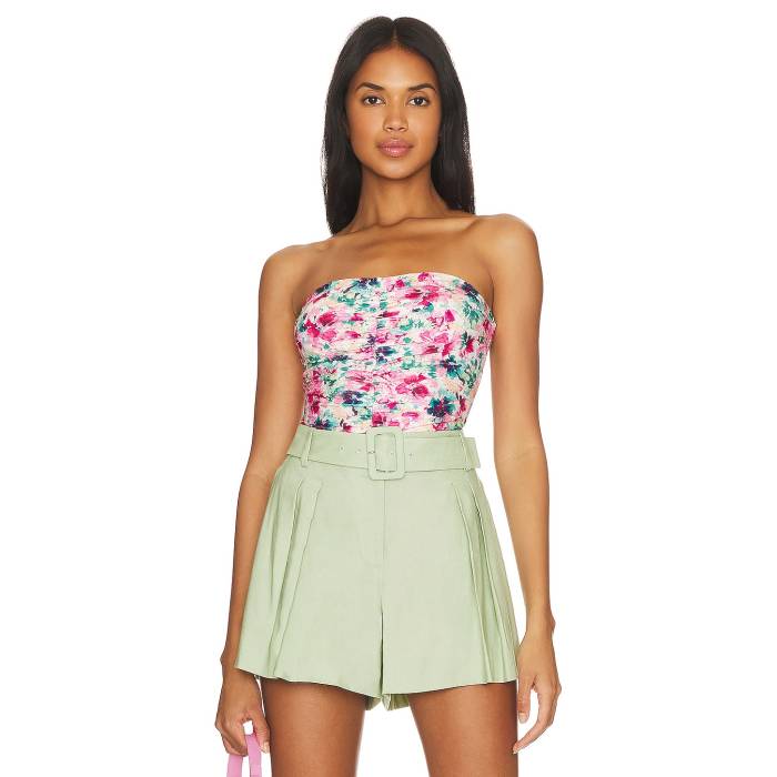 Lovers And Friends 【 Erica Bodysuit Women Summer Floral Multi 】 ボディースーツ レディース Summer サマー｜スニケス