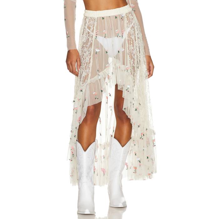 Majorelle 【 Keilah Midi Skirt Women Ivory 】 レディースファッション ボトムス スカート レディース アイボリー 40,690円