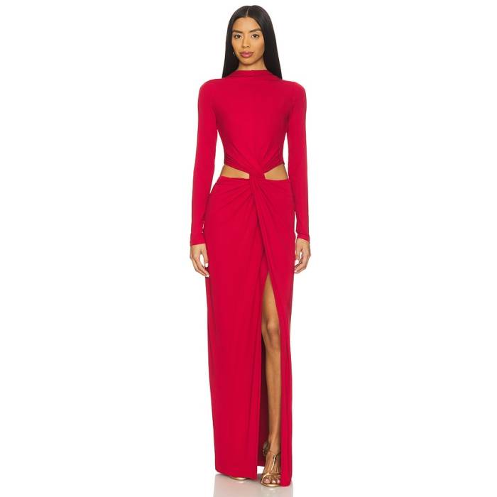 Cult Gaia 【 Keri Dress Women Merlot 】 御召しもの レディース