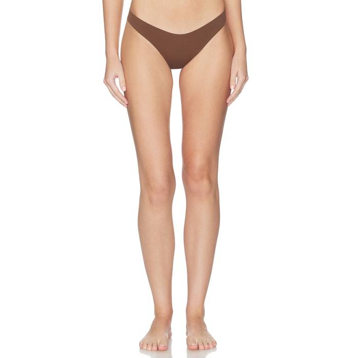 フルールドゥマル Fleur Du Mal 【 Le Stretch Micro Thong Women Cocoa 】 Micro ミクロ レディース
