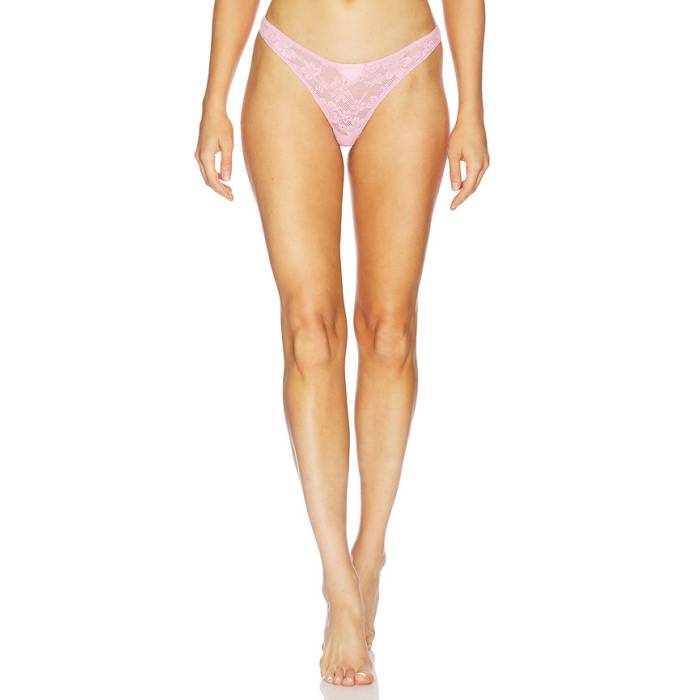 フルールドゥマル Fleur Du Mal 【 Le Stretch Lace Thong Women Bisou 】 レディース