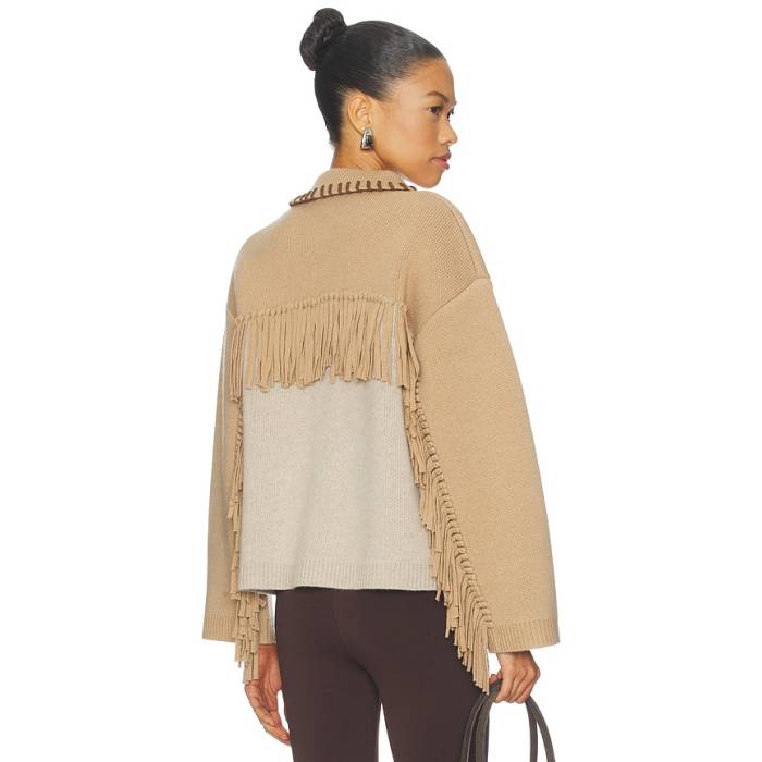 Simkhai 【 Chesney Oversized Cardigan Women Camel Multi 】 ジレー レディース camel 駱駝