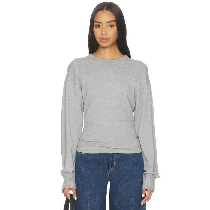 Lovers And Friends 【 Ebba Sweater Women Heathery Grey 】 調教師 レディース 薄墨色 薄墨色