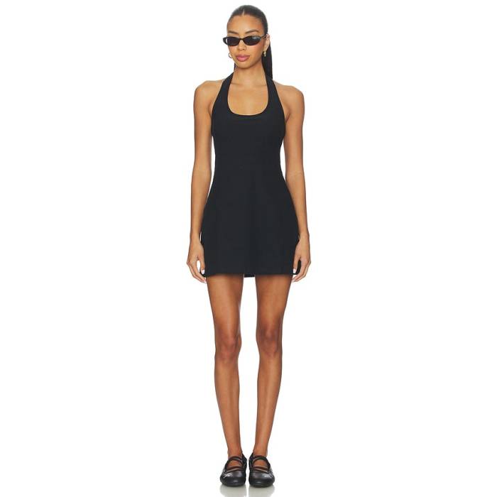 ビヨンドヨガ Beyond Yoga 【 Spacedye Prep Halter Dress Women Darkest Night 】 御召しもの レディース ナイト爵