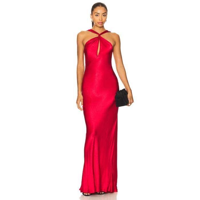 Bec + Bridge 【 Elisia Twist Maxi Dress Women Strawberry 】 お召しもの レディース