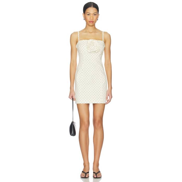 スティーブマデン Steve Madden 【 Peony Dress Women Pristine Ivory 】 ドレス レディース アイボリー｜スニケス 27,495円