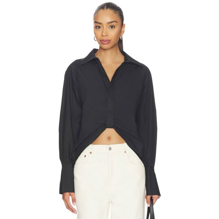 Hevron 【 Paola Top Women Black 】 レディース 黒いこと 黒いこと