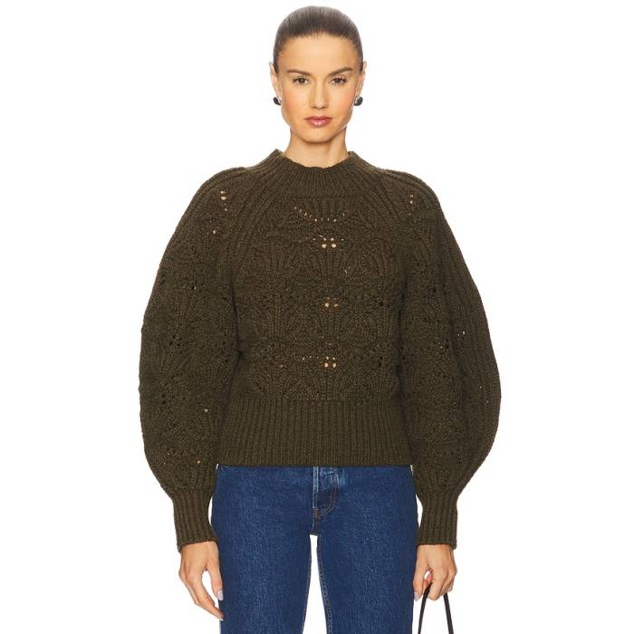 ジマーマン Zimmermann 【 Cable Sweater Women Olive 】 調教師 レディース olive オリーブ
