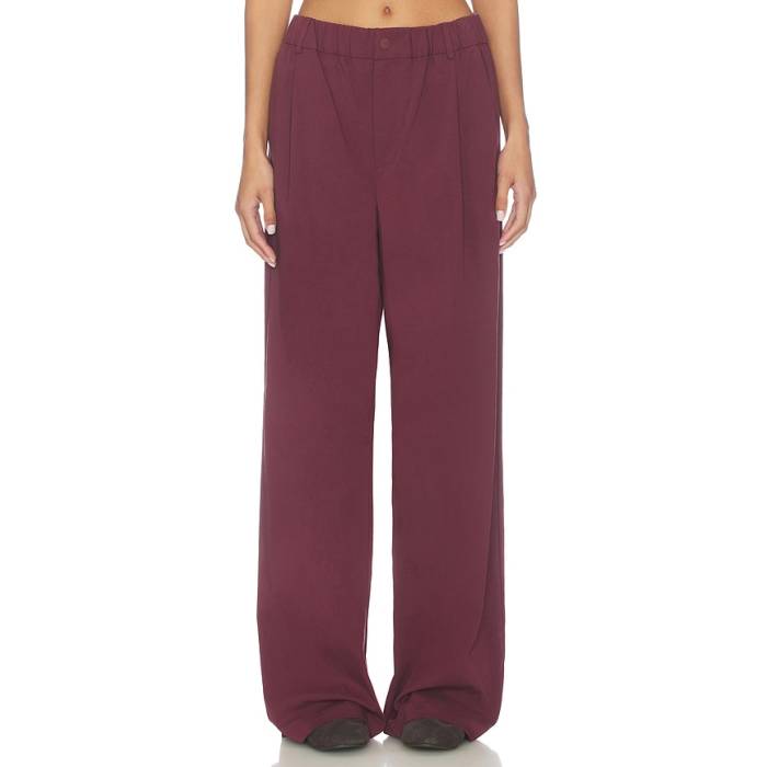 バーリー Varley 【 Isobel Wide Leg 29.5 Pant Women Sassafras 】 ズボン下 レディース