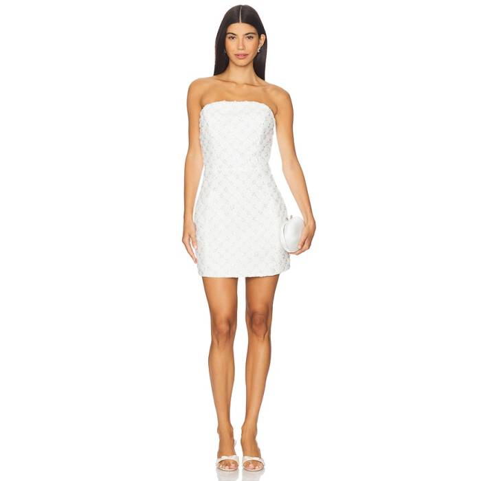 Elliatt 【 Lola Mini Dress Women Ivory 】 お召しもの レディース 象牙色