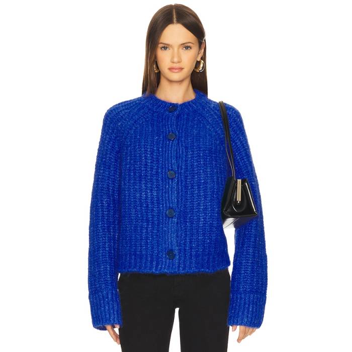 John \u0026 Jenn By Line 【 Benny Cardigan Women Electric Cobalt 】 ジレー レディース
