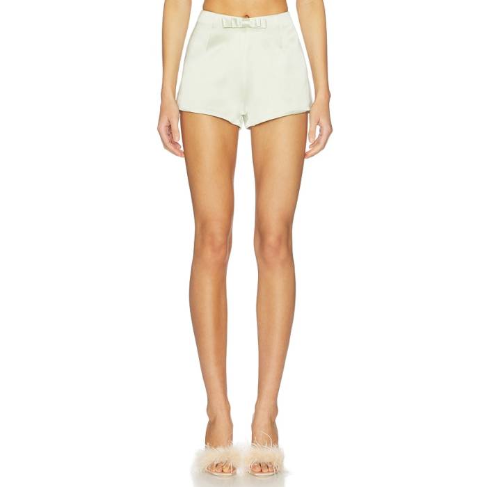 Bubish 【 Penelope Bow Hot Short Women Pistachio 】 レディース