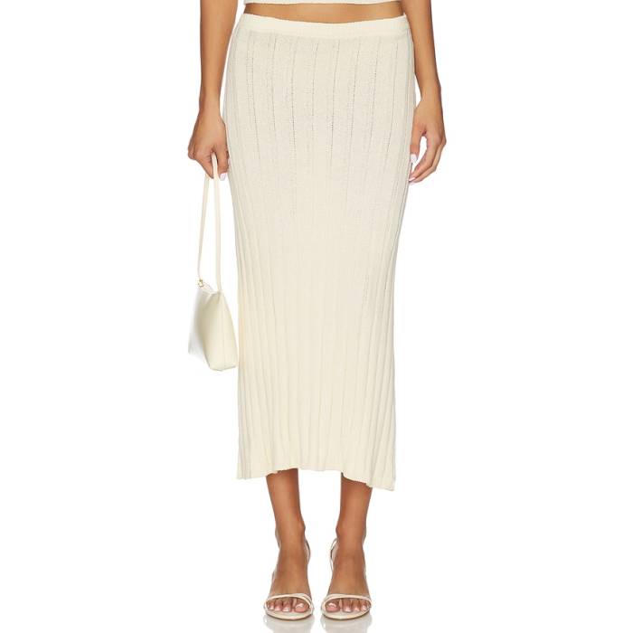 Sndys 【 Baha Midi Skirt Women Cream 】 レディース クリーム｜スニケス