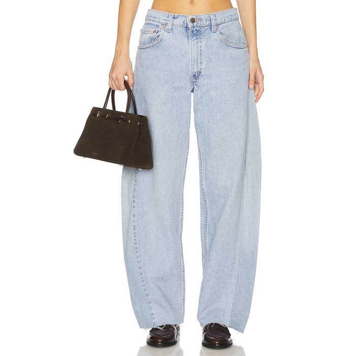 Aligrace 【 Vintage Barrel Undone Jeans Women Light 】 vintage ビンテージ・ヴィンテージ ジーンズ レディース|スニケス