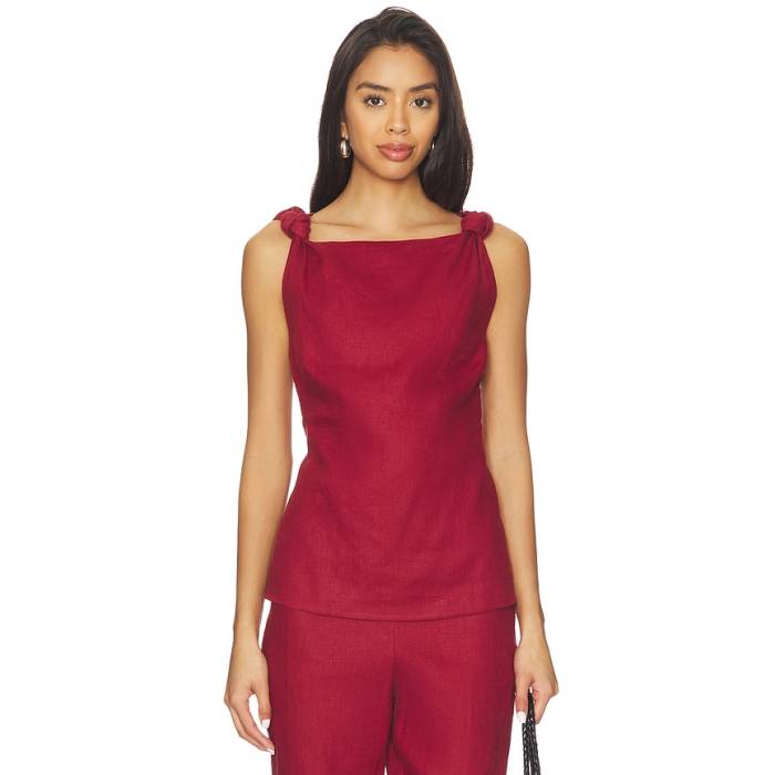 フェイスフルザブランド Faithfull The Brand 【 Flor Top Women Wine 】 レディース｜スニケス