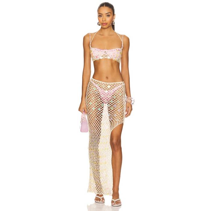 Superdown 【 Marlie Skirt Set Women Natural 】 レディース 自然的