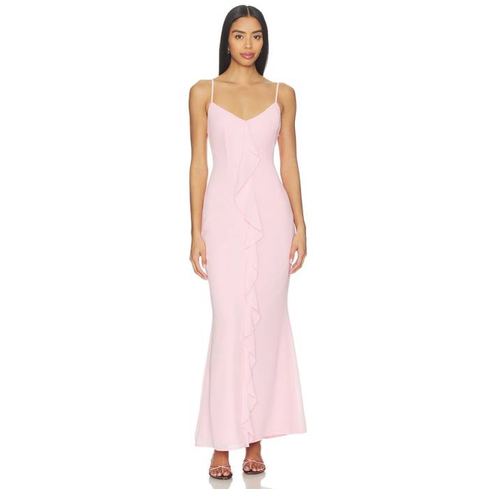 More To Come 【 Vienna Maxi Dress Women Pink 】 お召しもの レディース pink サクラ色