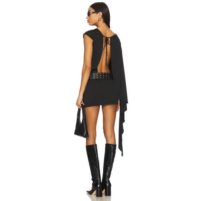 Superdown 【 Joan Mini Dress Women Black 】 お召しもの レディース 黒いこと 黒いこと
