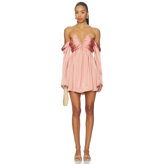 More To Come 【 Regina Off Shoulder Dress Women Blush 】 ドレス レディース|スニケス