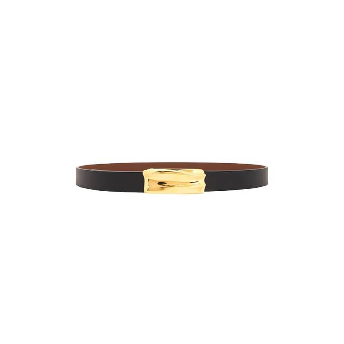 Jenny Bird 【 Sundra Convertible Belt Women Black/Chestnut \u0026Amp; Gold 】 胴締め レディース 黒いこと 黒いこと ゴールド
