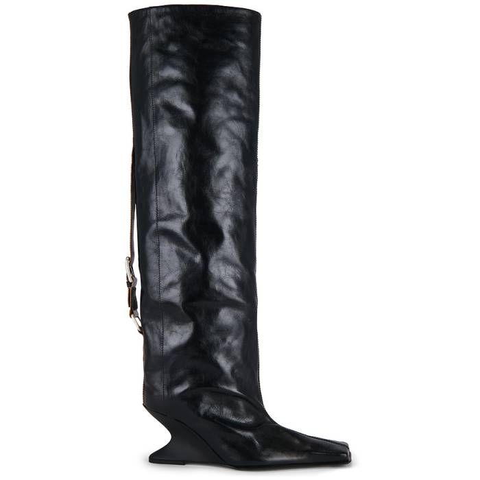 Miista 【 Mattie Tall Boots Women Black 】 ブーツ レディース 黒いこと 黒いこと